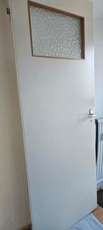 2 Gebruikte binnendeur met glas, Ophalen of Verzenden