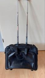 Tony Perotti Leren #Businesstrolley  #Trolley, Computers en Software, Laptoptassen, Ophalen of Verzenden, 17 inch of meer, Zo goed als nieuw