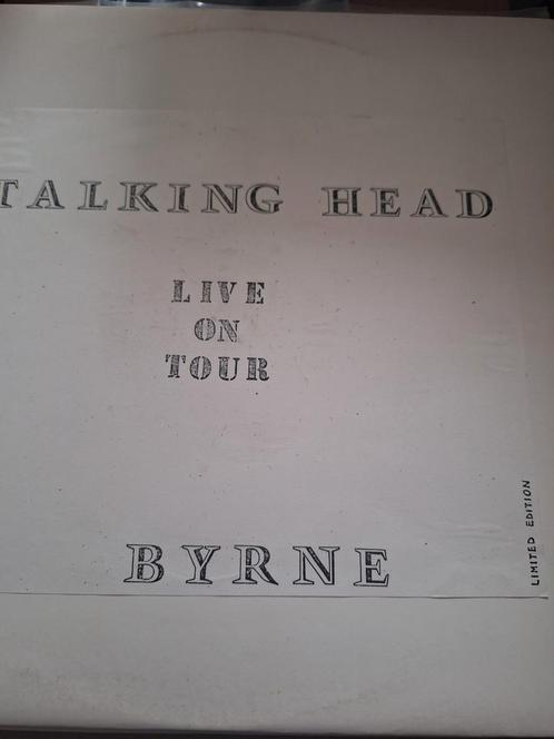 Talking Heads: Live on tour lp, Cd's en Dvd's, Vinyl | Rock, Zo goed als nieuw, Poprock, Verzenden