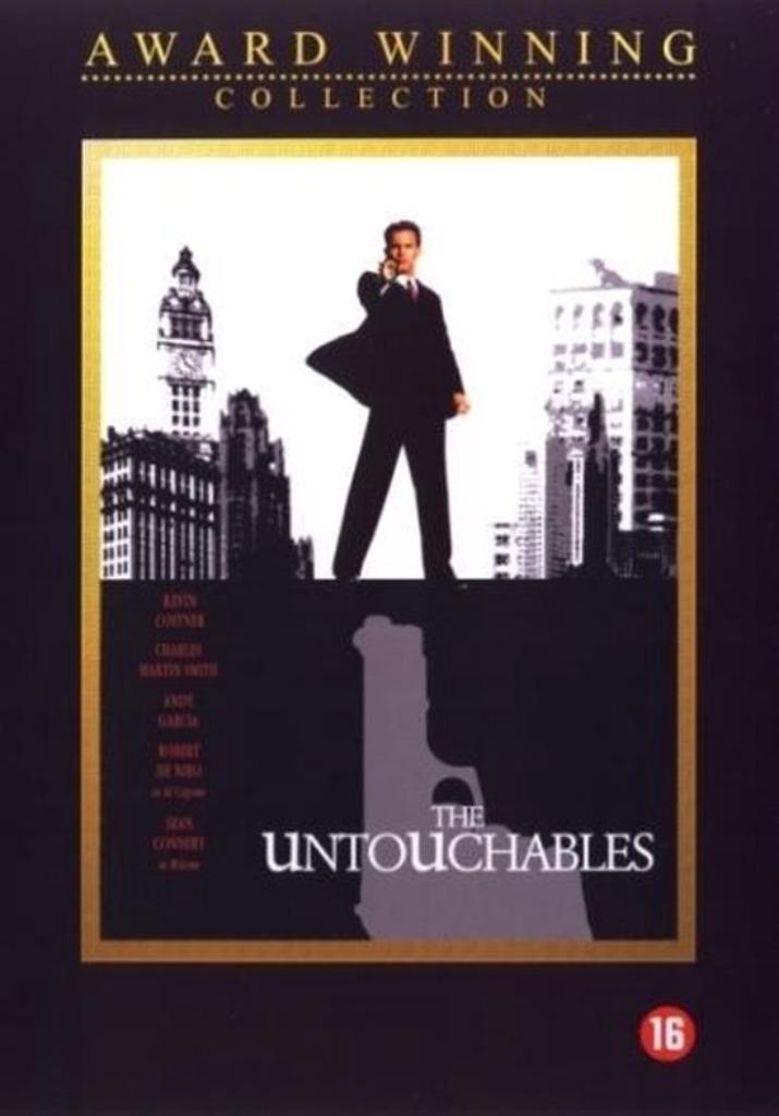 Te koop DVD The untouchables 5 euro, Cd's en Dvd's, Dvd's | Filmhuis, Zo goed als nieuw, Overige gebieden, Alle leeftijden, Ophalen of Verzenden