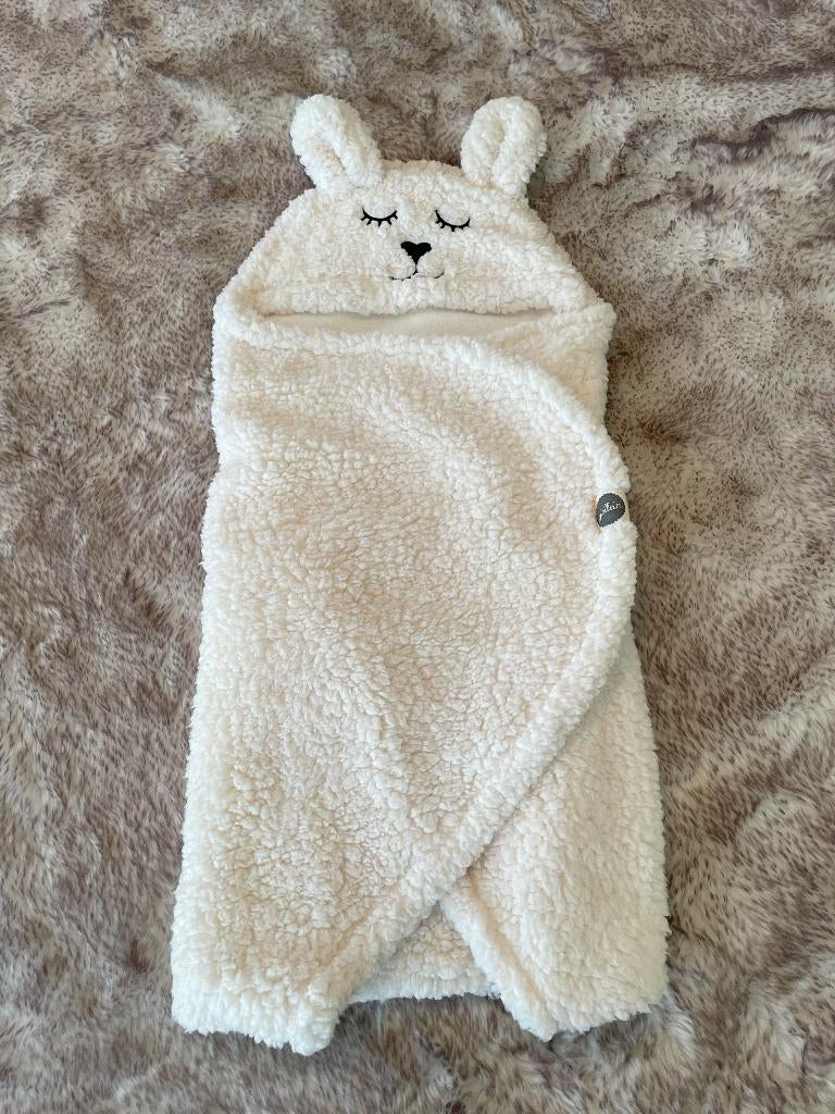 Jollein baby wikkeldeken beer, Kinderen en Baby's, Ophalen of Verzenden, Nieuw, 100 cm of meer, Bakerzak of Bakerdoek