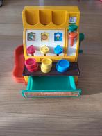 Vintage Fisher-Price Kassa incl alle munten!, Ophalen of Verzenden, Gebruikt, Knutselen