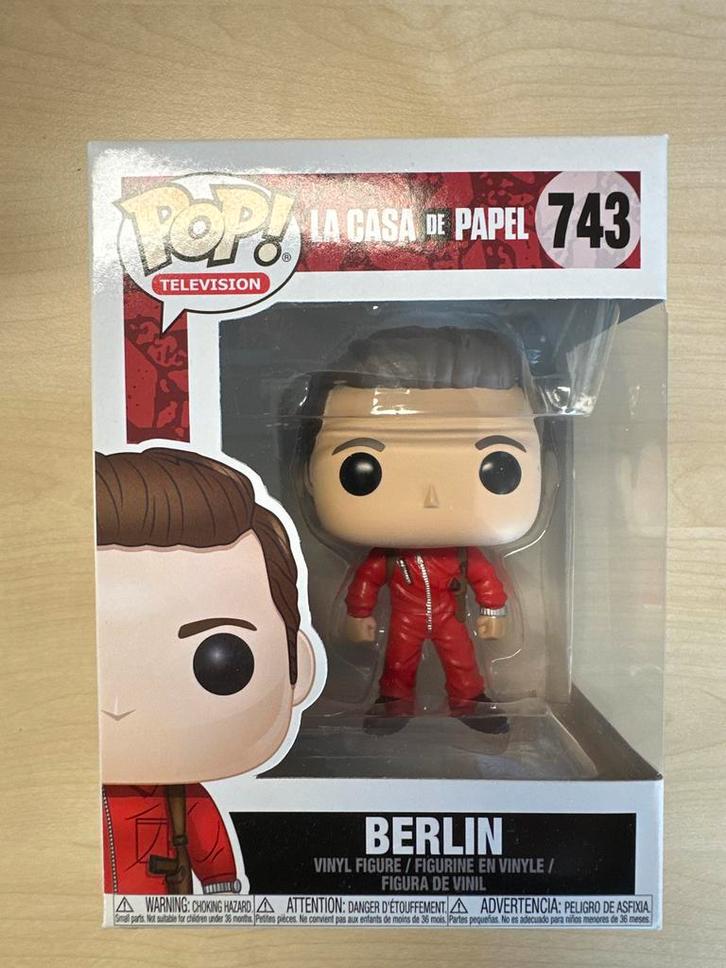 Funko Pop! La Casa de Papel - Berlin #743 (Nieuw), Verzamelen, Poppetjes en Figuurtjes, Nieuw, Ophalen of Verzenden
