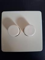 duo dimmer, Doe-het-zelf en Verbouw, Elektra en Kabels, Ophalen of Verzenden, Gebruikt, Schakelaar