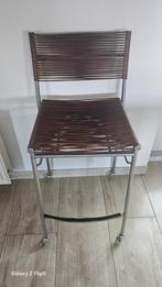 4x barkruk Pierantonio Bonacina, Ophalen, Leer