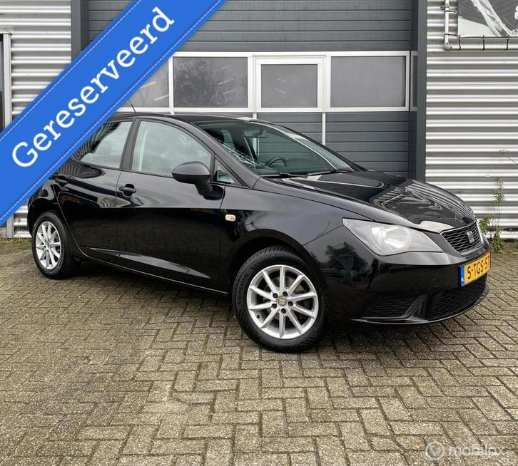 Seat Ibiza 1.2 TSI Enjoy 2014 5-Deurs|O-houdhistorie|15 Inch, Auto's, Seat, Bedrijf, Ibiza, ABS, Airbags, Airconditioning, Alarm