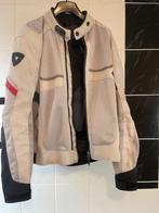 Revit doorwaai Motorjas. Kleur Zilver, maat 52, Motoren, Kleding | Motorkleding, Ophalen, Tweedehands, Jas | textiel, REV'IT