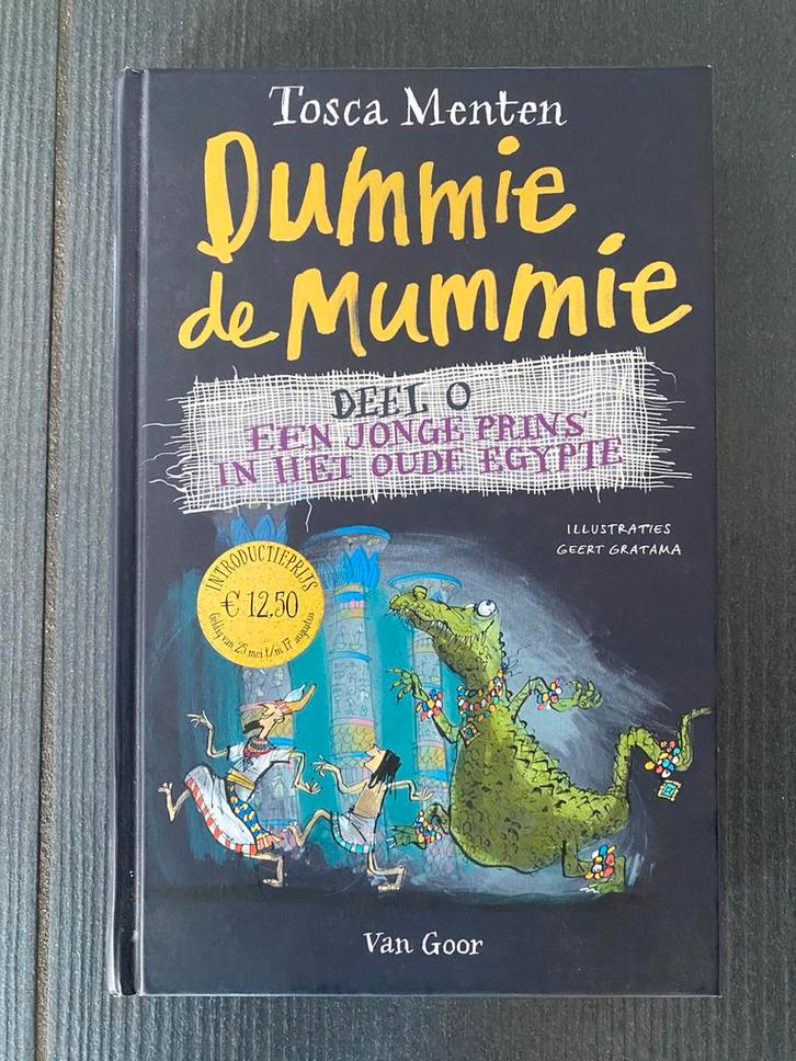 Dummie de Mummie - Een jonge prins in het oude Egypte, Boeken, Kinderboeken | Jeugd | 10 tot 12 jaar, Zo goed als nieuw, Fictie