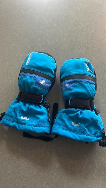 Wanten blauw reusch kind 5/ 6 jaar beschikbaar voor biedingen