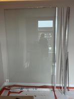 Douchewand 120cm incl profiel en stang, Ophalen, 80 tot 120 cm, 160 cm of meer, Zo goed als nieuw