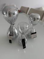 Zilver glitter zandlopers nieuw 3 stuks, Ophalen of Verzenden, Nieuw