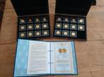 Goud Vergulde Munten Set met Certificaat, Ophalen, Nederland, Munten