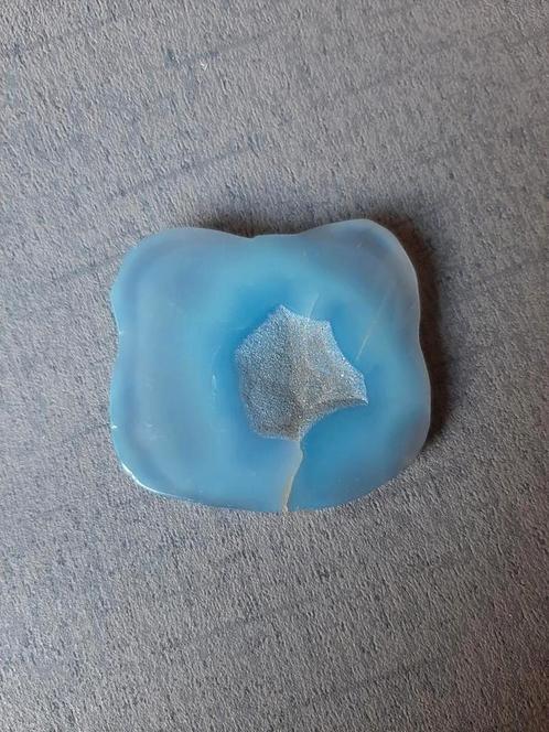 Agaat berenhoofd met druzy beer, Sieraden, Tassen en Uiterlijk, Edelstenen, Nieuw, Ophalen of Verzenden