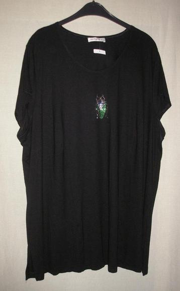 Shirt Mona Lisa maat 56 met applicatie	 beschikbaar voor biedingen