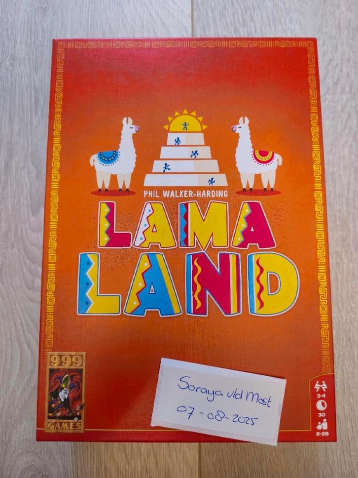 Lamaland Bordspel - Zo goed als nieuw!, Hobby en Vrije tijd, Gezelschapsspellen | Bordspellen, Zo goed als nieuw, Een of twee spelers