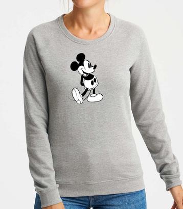 Mickey Mouse Sweatshirt Dames XS,S,M,L,XL,2XL Nieuw beschikbaar voor biedingen