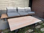 Tuin Lounge Set - 250x80 & 130x80, Ophalen, Gebruikt, Rechthoekig, Hout