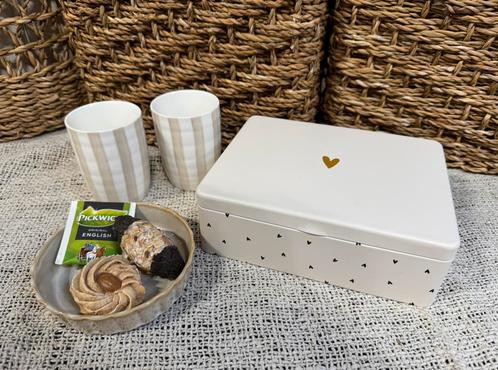 theeblik / theedoos van het merk Zusss nieuw, Huis en Inrichting, Keuken | Keukenbenodigdheden, Nieuw, Ophalen of Verzenden