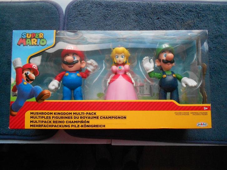 3 super Mario figuurtjes Nieuw, Verzamelen, Poppetjes en Figuurtjes, Nieuw, Ophalen