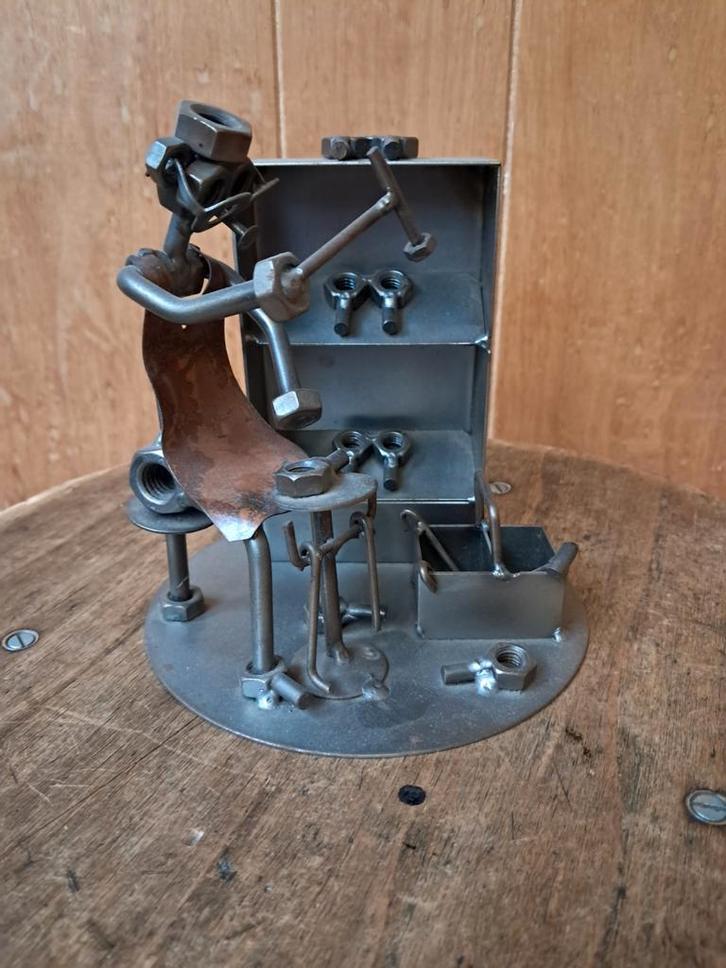 Moerenbeeldje schoenmaker, Verzamelen, Beelden en Beeldjes, Zo goed als nieuw, Ophalen