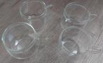 Vintage theeglazen theekopjes Schott Mainz Jena glas, Ophalen