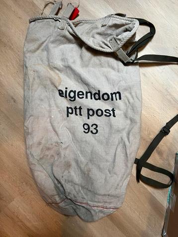 Vintage Ptt post postzak beschikbaar voor biedingen