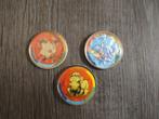 Pokémon collector coins, 3 stuks. (metalen flippo's), Ophalen of Verzenden, Losse flippo's