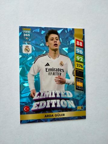 Arda Guler Real Madrid limited edition fifa 365 2025 kaart beschikbaar voor biedingen