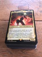 Mtg commander deck cloud, Ex-soldier final fantasy, Ophalen of Verzenden, Zo goed als nieuw, Speeldeck