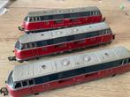 Drie Märklin 3021 locs - DB V200 met elk verschillend nummer, Hobby en Vrije tijd, Modeltreinen | H0, Ophalen, Wisselstroom, Gebruikt