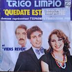 TRIGO LIMPIO – Quedate Este Noche ( 1980 EUROVISION Spanje, Verzenden, 1960 tot 1980, Zo goed als nieuw, Overige formaten