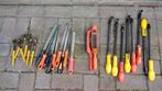 Divers gereedschap nijptang vijlen raspen. 22 stuks totaal., Ophalen of Verzenden, Zo goed als nieuw