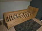 Steigerhouten Bed 90x200 - Inclusief latenbodem, Huis en Inrichting, Slaapkamer | Bedden, Ophalen, Gebruikt, 90 cm, Eenpersoons