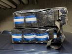 Bandages paard, donkerblauw met lichtblauw en wit, Ophalen of Verzenden, Gebruikt, Overige soorten
