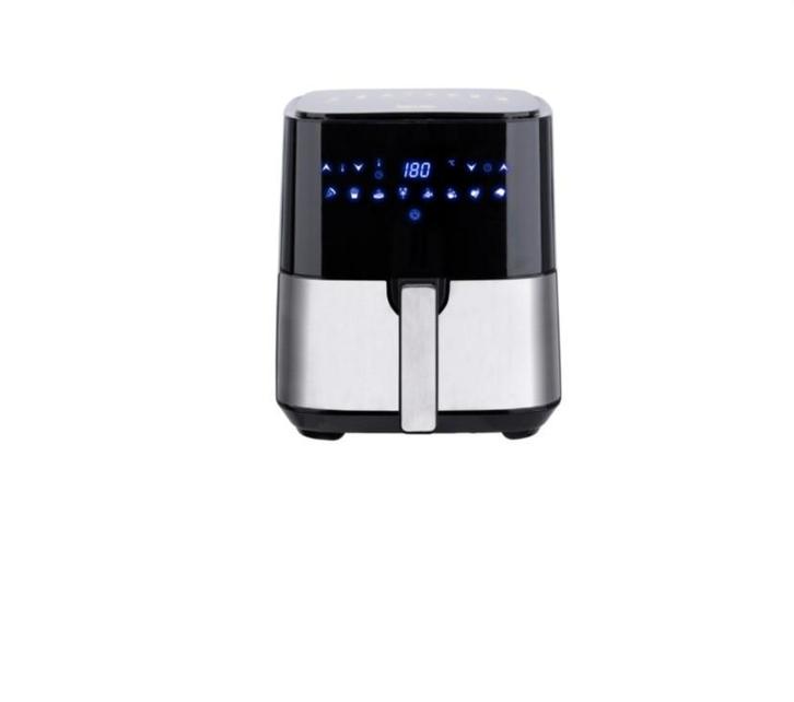 Nieuwe Airfryer 5L RVS met Touchscreen, Witgoed en Apparatuur, Airfryers, Ophalen of Verzenden