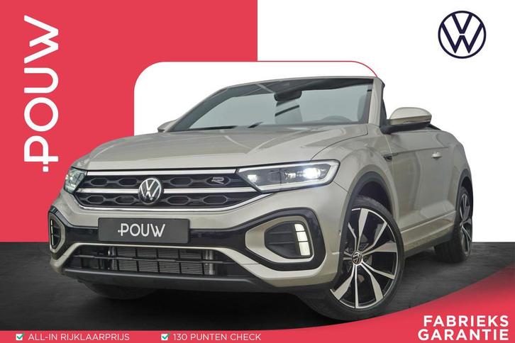 Volkswagen T-Roc Cabrio 1.5 TSI 150pk DSG R-Line | Stoelverw, Auto's, Volkswagen, Bedrijf, Te koop, T-Roc, ABS, Achteruitrijcamera