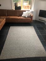 Vloerkleed wol Molino grijs 133 x 190, Ophalen, 100 tot 150 cm, Zo goed als nieuw, 150 tot 200 cm