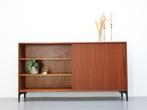 Deens dressoir schuifdeur teak, Ophalen, Gebruikt, ., 150 tot 200 cm
