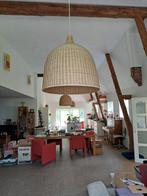 Ikea , rieten , hang en schemerlampen set ( 6 stuks), Huis en Inrichting, Lampen | Hanglampen, Ophalen, Gebruikt, Overige materialen