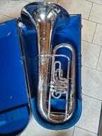 B&F Amati Kraslice Es bastuba, Muziek en Instrumenten, Blaasinstrumenten | Tuba's, Ophalen, Gebruikt, Es-tuba, Met koffer of draagtas