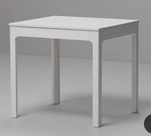 Uitschuifbare eettafel, Huis en Inrichting, Tafels | Eettafels, Gebruikt, 50 tot 100 cm, 50 tot 100 cm, tot twee personen, Vierkant