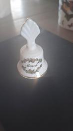 Klein engels porseleinen tafelbelletje pauws fine bone compl, Antiek en Kunst, Antiek | Porselein, Ophalen of Verzenden