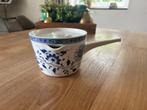 Swiebelmuster (Zwiebelmuster) steelpan met deksel en tuit, Antiek en Kunst, Ophalen of Verzenden