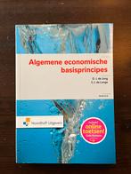 Algemene economische basisprincipes - de Jong & de Lange, C.J. de Lange; D.J. de Jong, Ophalen of Verzenden, Zo goed als nieuw