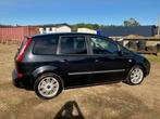 Ford C-Max 1.8 92KW 2007 Zwart, Auto's, Voorwielaandrijving, 125 pk, Zwart, 4 cilinders