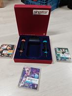 Singstar limited edition PS3 wireless microfoons en games, Muziek, Gebruikt, 2 spelers, Eén computer