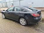 Mazda 6 2.0 Sport Hatchback AUT 2008 Zwart met schade, 4 cilinders, Zwart, Origineel Nederlands, Particulier