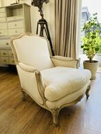 Mooie landelijke fauteuil, Huis en Inrichting, Fauteuils, Ophalen, Hout, 75 tot 100 cm, Landelijk klassiek brocante