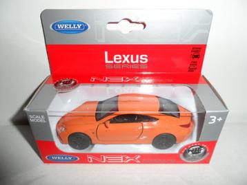Welly - Lexus RC F (oranje) 1:36 beschikbaar voor biedingen