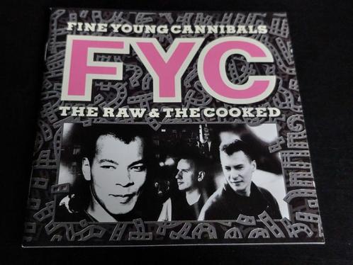 FINE YOUNG CANNIBALS - THE RAW & THE COOKED (CD), Cd's en Dvd's, Cd's | Pop, Zo goed als nieuw, 1980 tot 2000, Ophalen of Verzenden